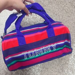 New Tommy Hilfiger Mini Duffle Gym Bag